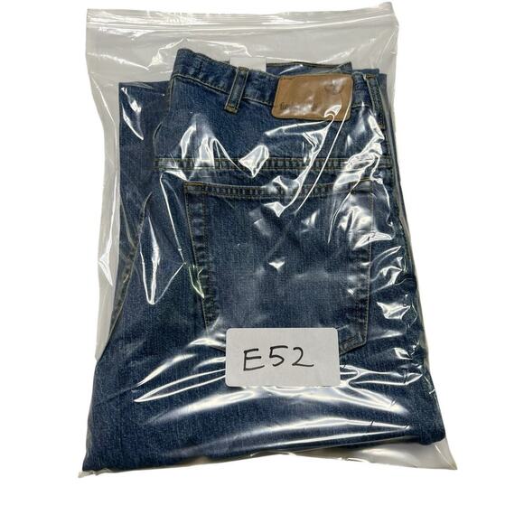 Vintage Timberland Men’s Blue Denim Jeans - 5 Pocket Straight Leg - size 32 - Picture 10 of 10